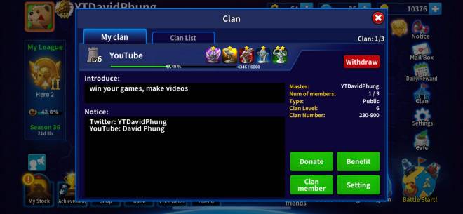 GunboundM: Find a clan and Friends - Join YouTube Clan image 2