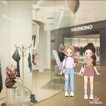 Hana & myah paparazi at mall
