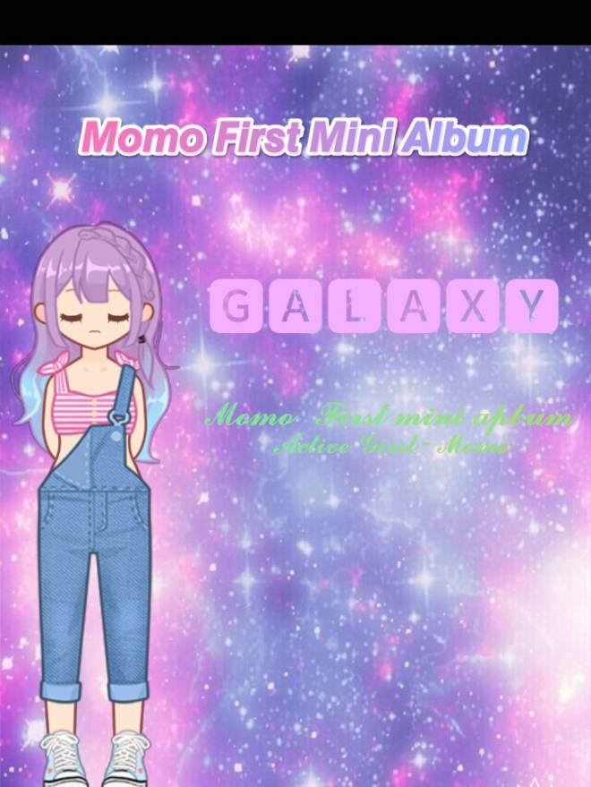MYIDOL_GLOBAL_COMUUNITY: FREE_BOARD - Active girls - Momo First Mini album image 2